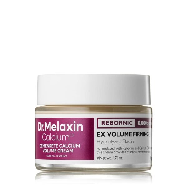 712Hh5UucjL._SL1500_.jpg Dr.Melaxin Cemenrete Calcium Intense Firming Cream 50ml (1.69 fl oz) – Rebornic 10,000ppm, Niacinamide & Hydrolyzed Elastin, Lifting & Elasticity Face Cream for Sagging Skin
