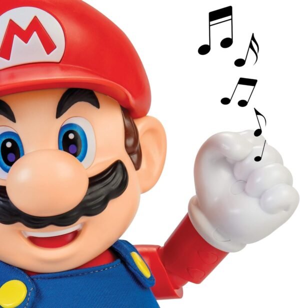 71NA2JyRFqL._AC_SL1500_.jpg Super Mario It's-A Me, Mario! Collectible Action Figure, Talking Posable Mario Figure, 30+ Phrases and Game Sounds – 12 Inches Tall!