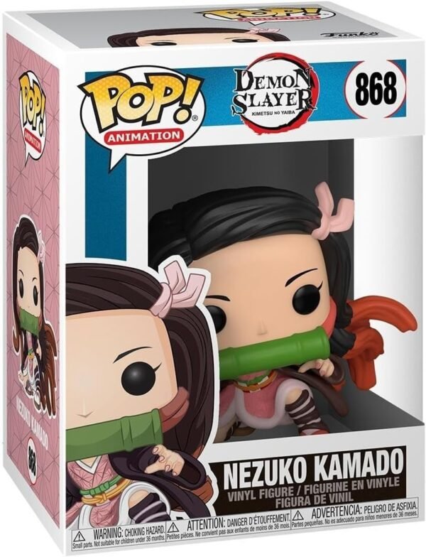 DEMON SLAYER KIMETSU NO YAIBA - Nezuko Kamado - Collectable Vinyl Figure - Gift Idea - Official Merchandise - Toys for Kids & Adults - Anime Fans - Model Figure for Collectors and Display
