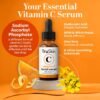 TruSkin Vitamin C Serum for Face – Anti Aging Face Serum with Hyaluronic Acid & Vitamin E – Brightening Formula for Improving Appearance of Dark Spots, Fine Lines & Wrinkles – All Skin Types, 1 fl oz