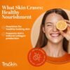 TruSkin Vitamin C Serum for Face – Anti Aging Face Serum with Hyaluronic Acid & Vitamin E – Brightening Formula for Improving Appearance of Dark Spots, Fine Lines & Wrinkles – All Skin Types, 2 Fl Oz